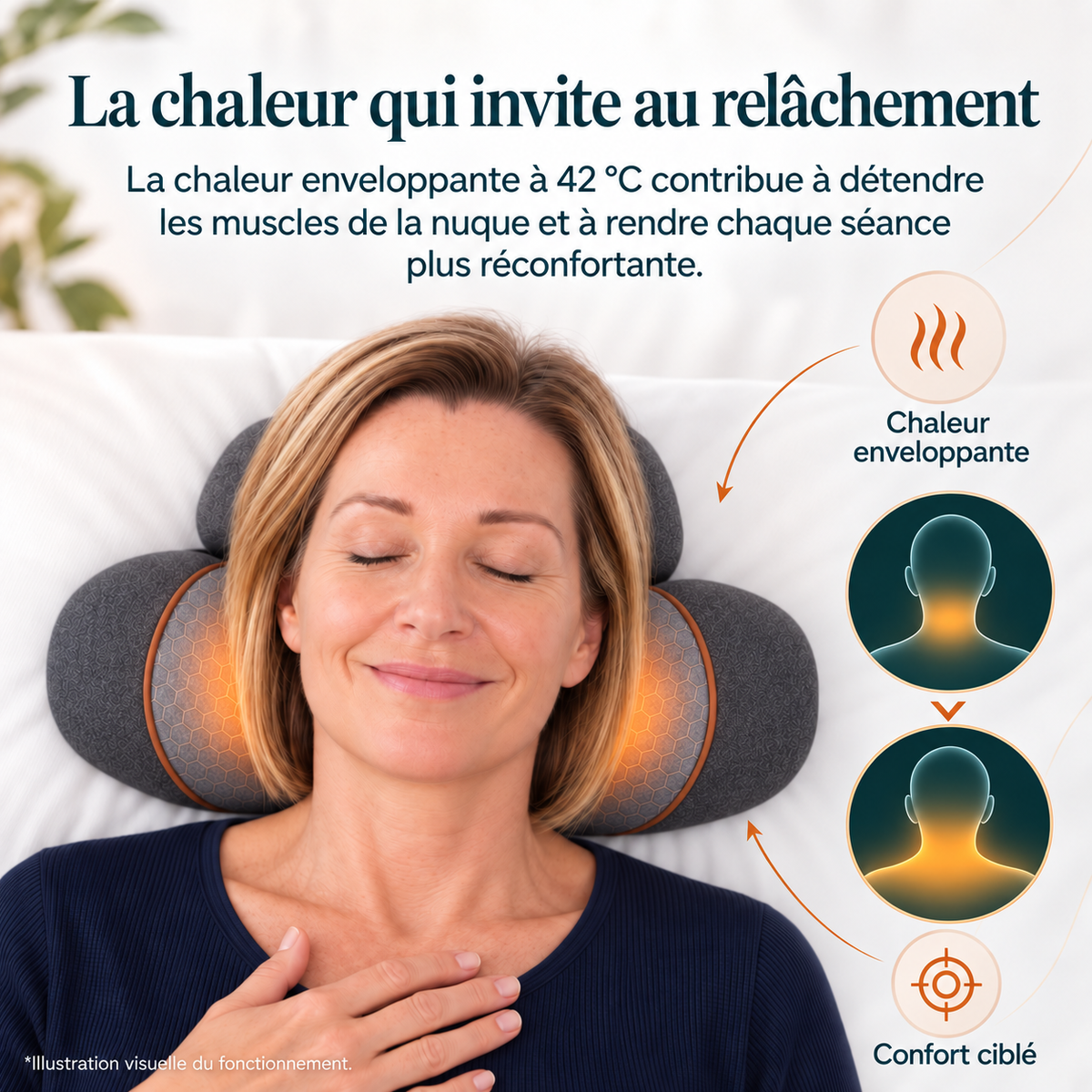 Chaleur enveloppante Cervélys à 42 degrés Celsius