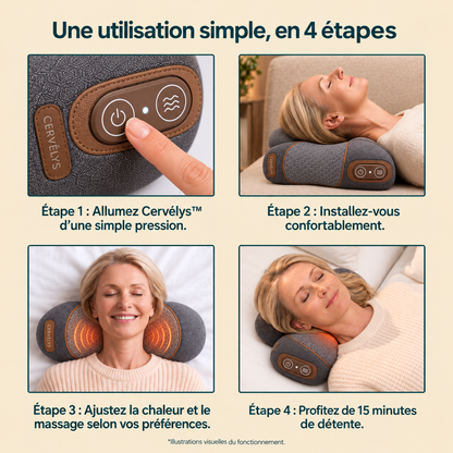 Utilisation de Cervélys en quatre étapes